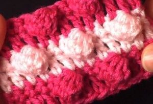 crochet berry stitch instructions