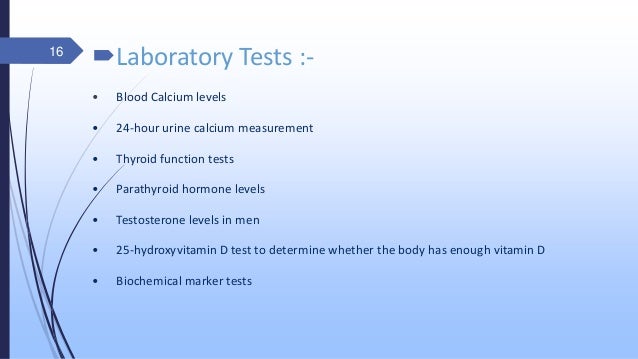 24 hour urine calcium test instructions