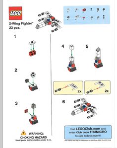 lego star wars mini snowspeeder instructions