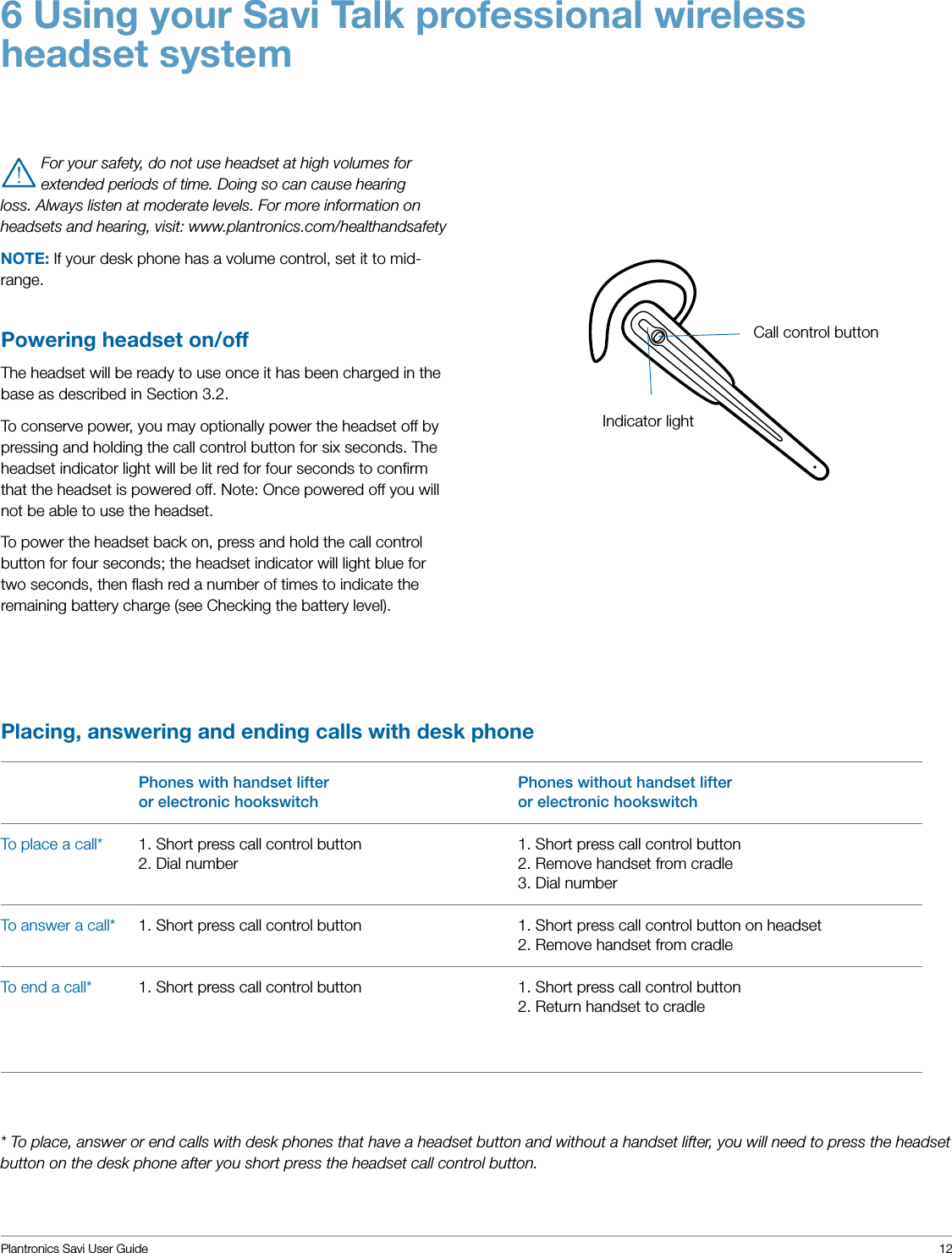 plantronics bluetooth earpiece instructions