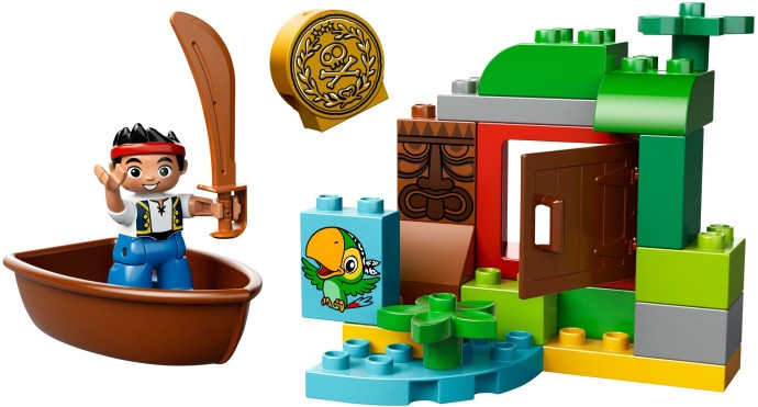 duplo jake and the neverland pirates hideout instructions