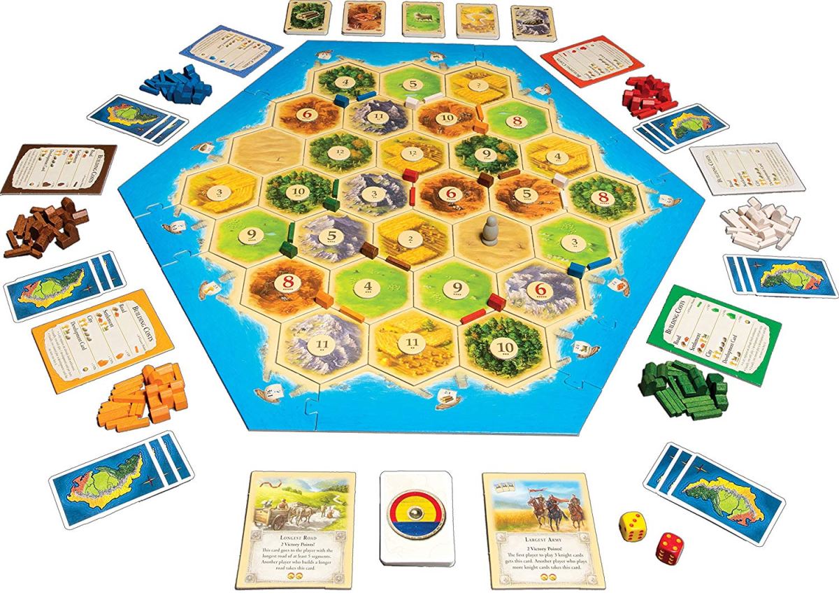 catan board game instructions