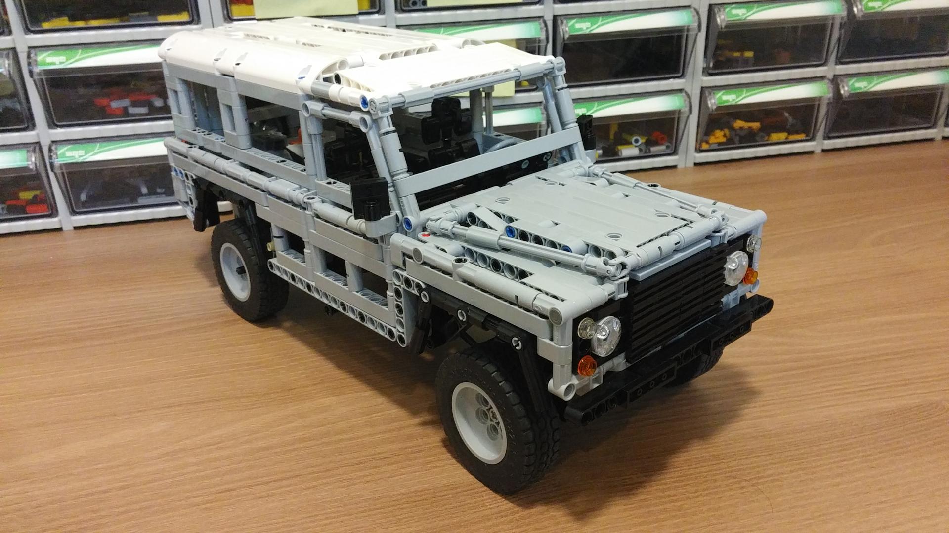 lego land rover instructions