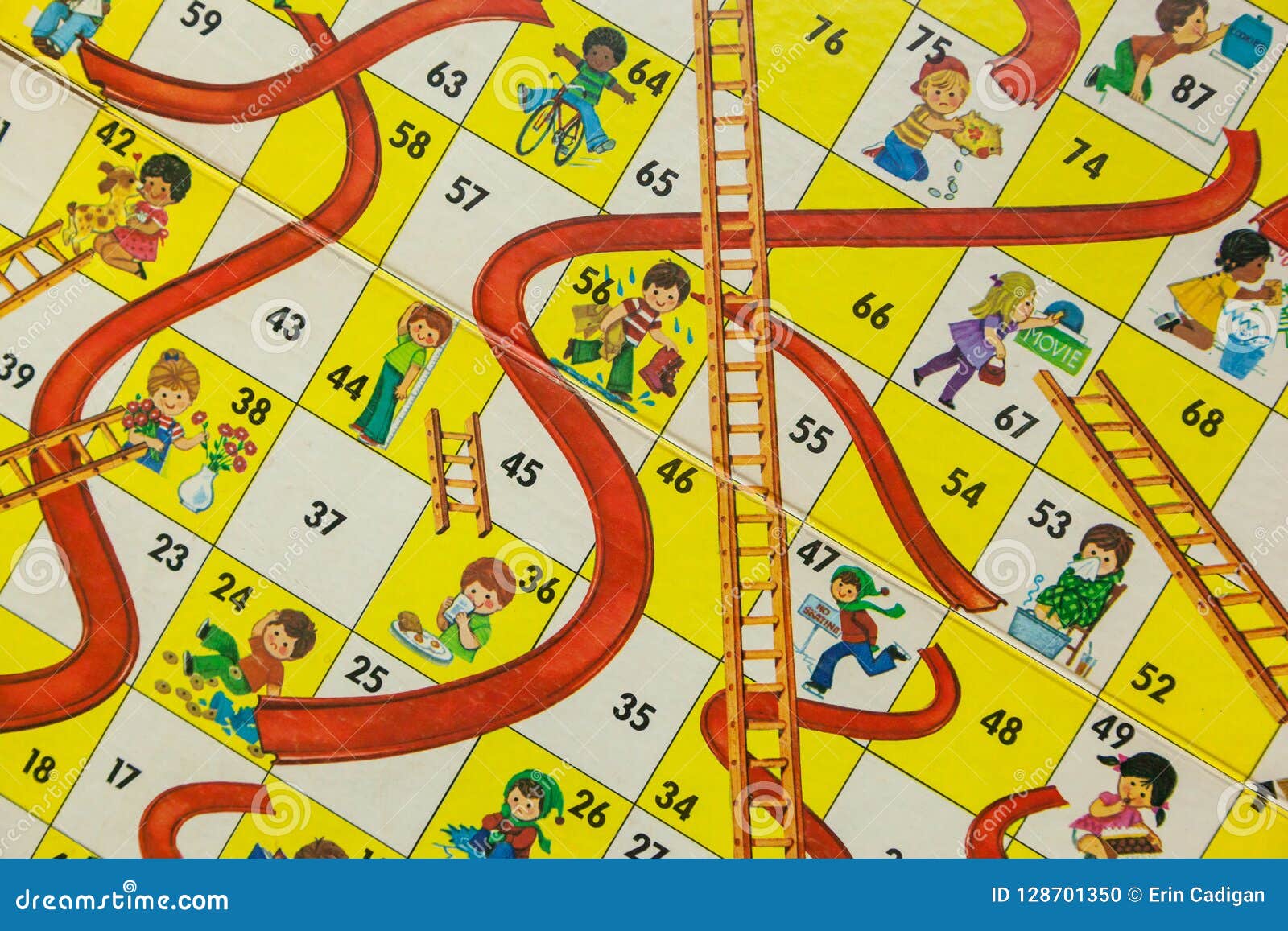 instructions for chutes and ladders board game