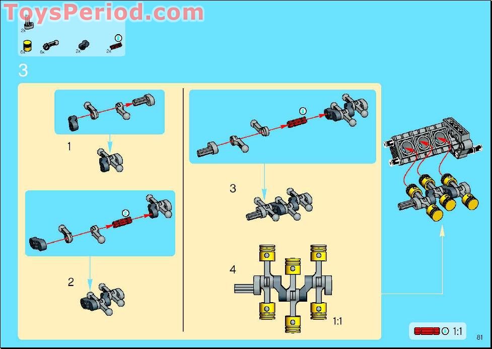 lego technic mobile crane instructions