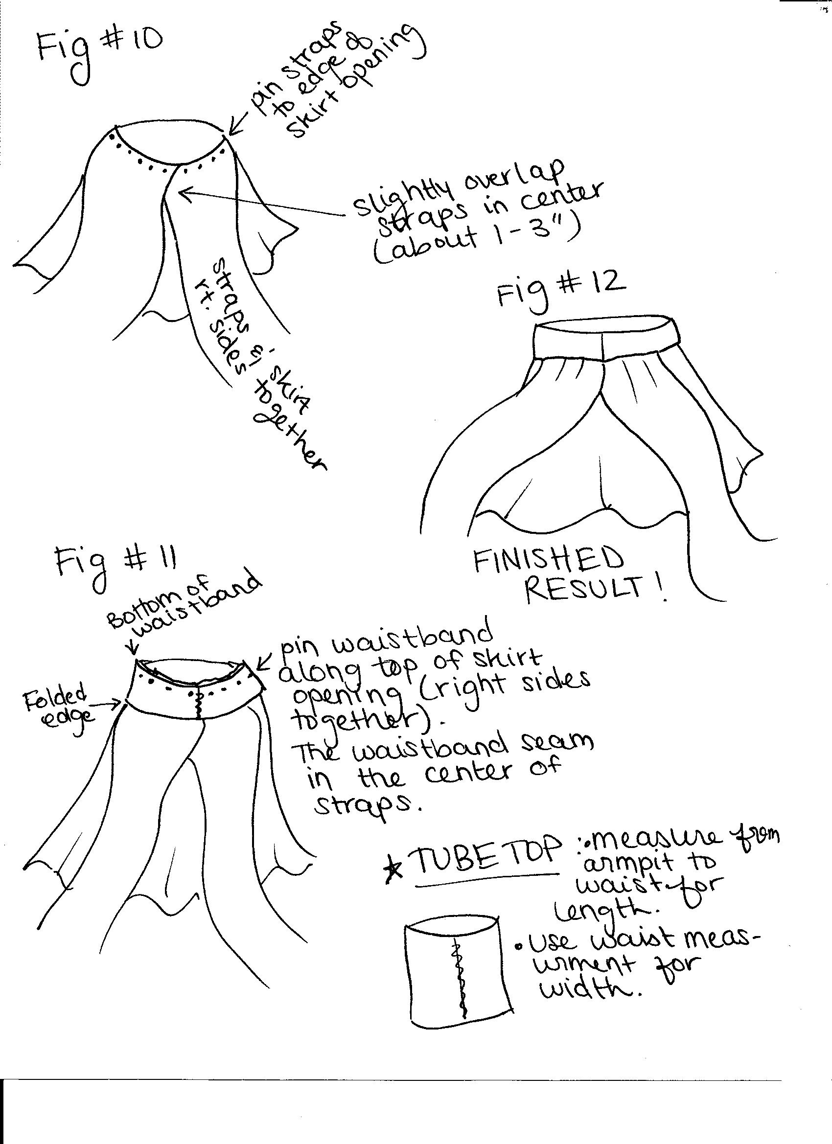 beach wrap dress instructions