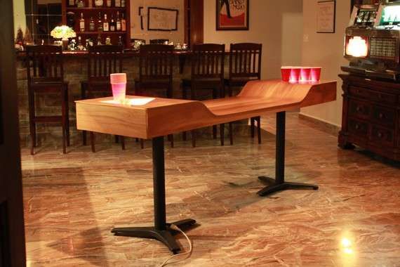 instructables beer pong table