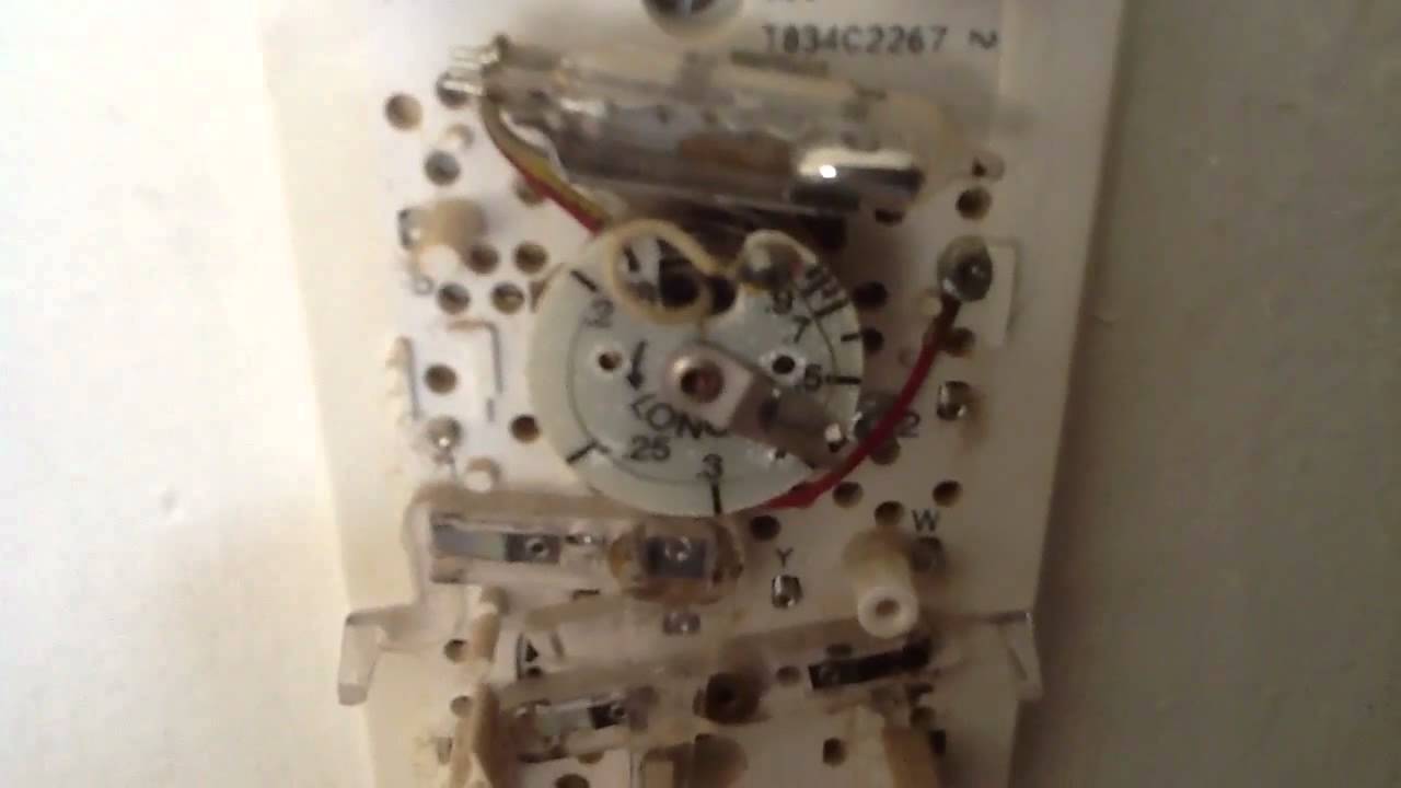 honeywell thermostat older models instructions