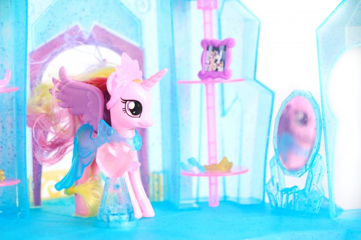 my little pony crystal rainbow castle instructions