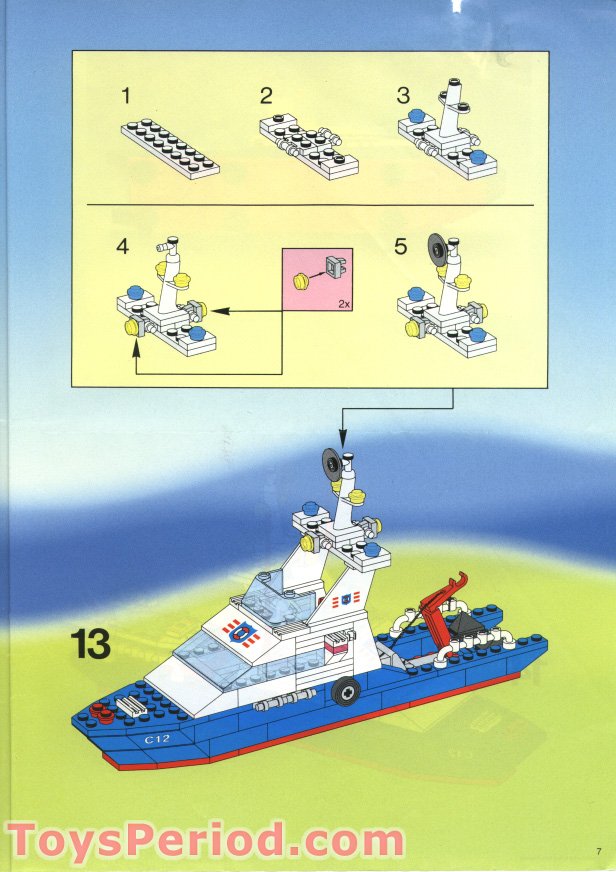 lego city coast guard instructions