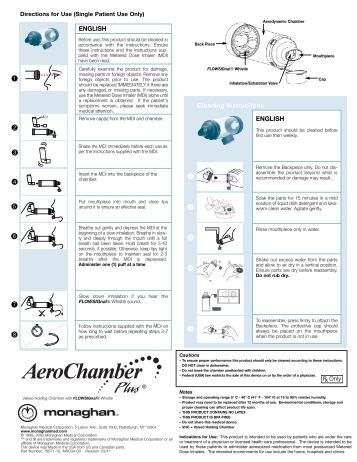 aerochamber max cleaning instructions