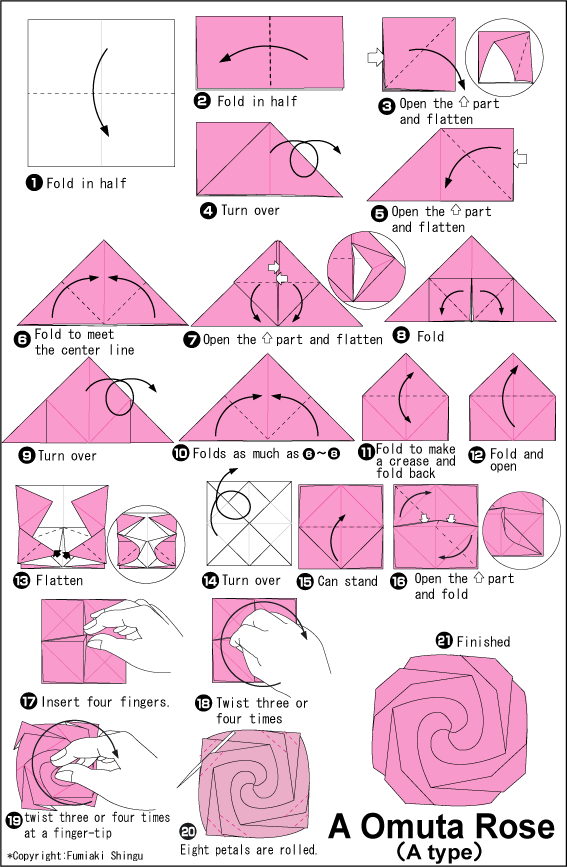 easy napkin folding instructions