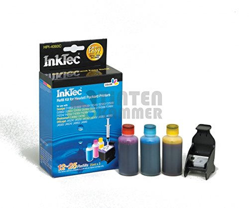 hp 61 color ink refill instructions