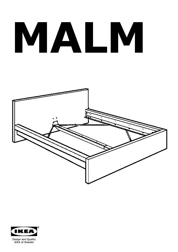 ikea malm bed frame assembly instructions