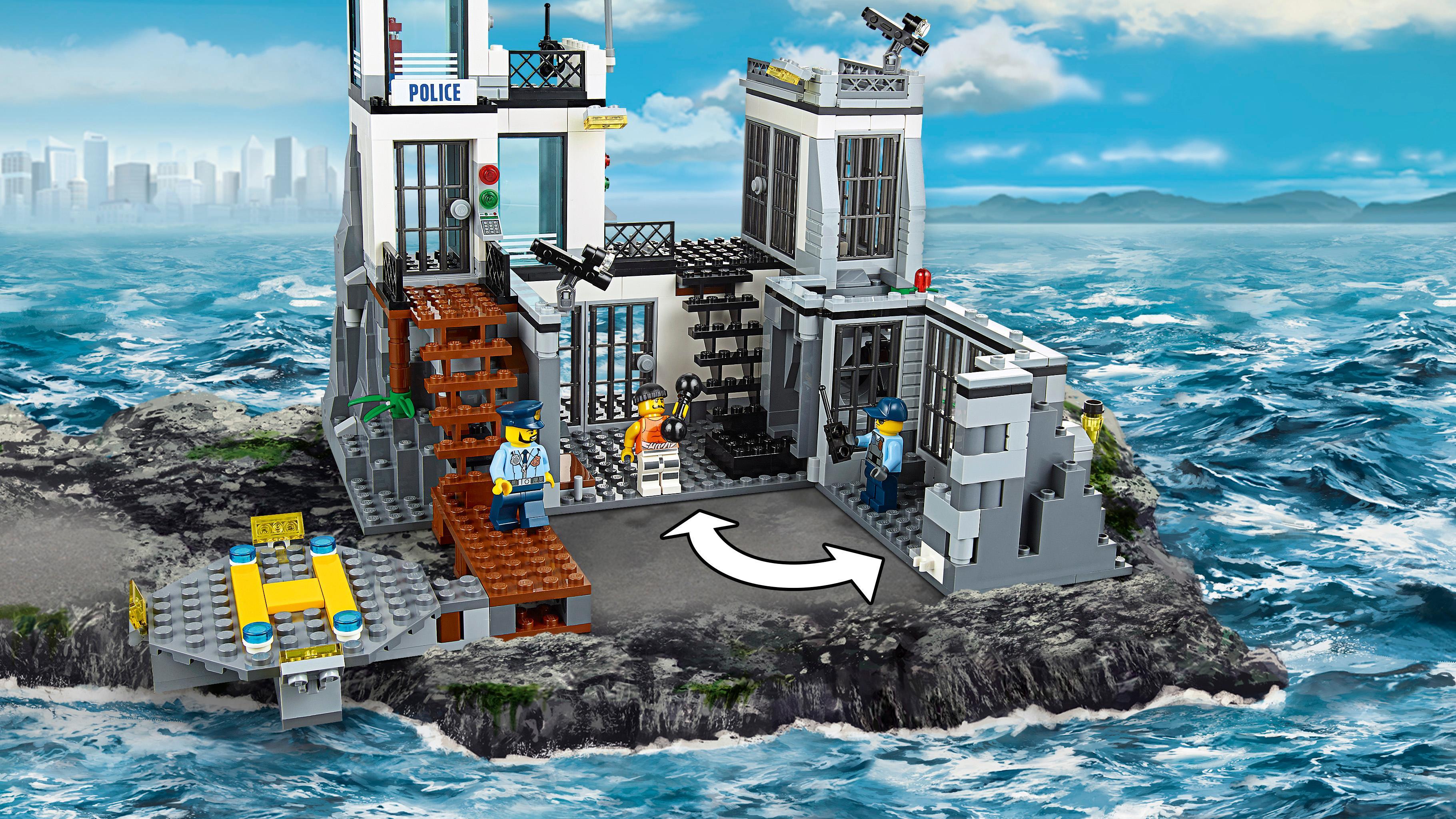lego prison island instructions
