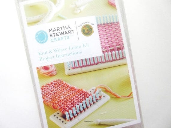 martha stewart loom instruction booklet