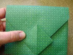 origami bar envelope instructions