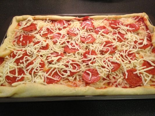 pillsbury thin crust pizza dough instructions