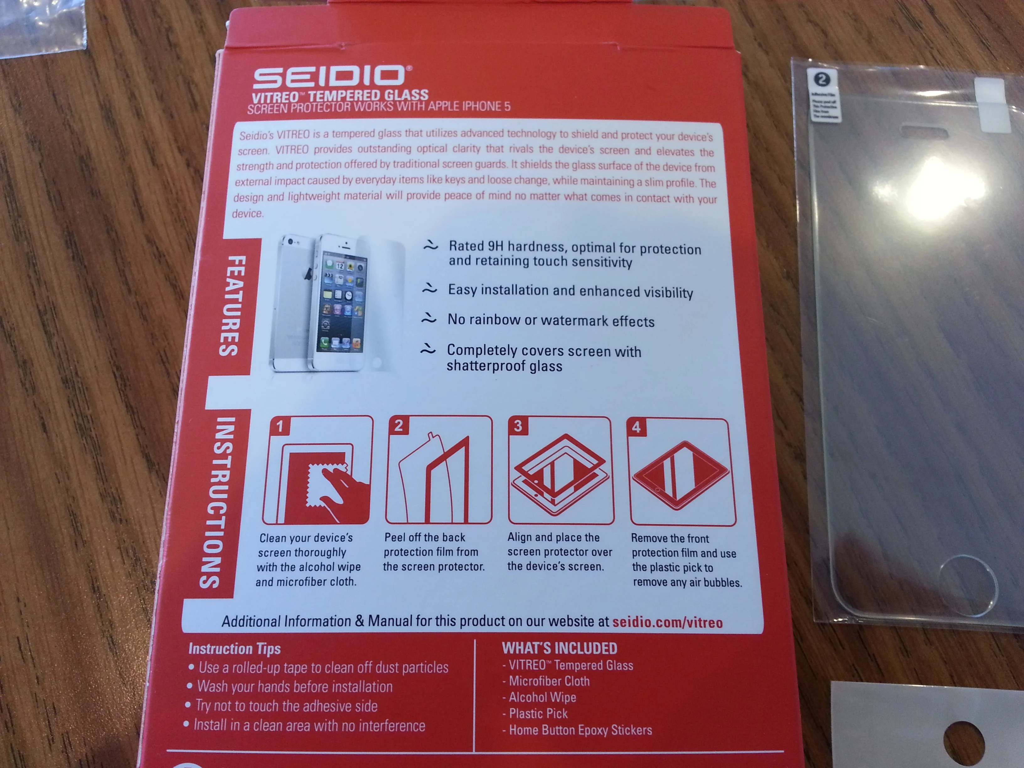 tempered glass screen protector instructions