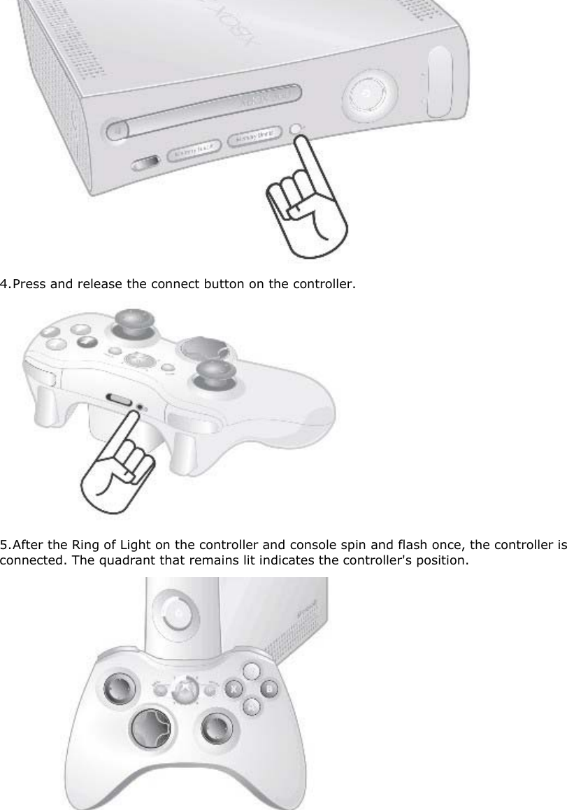 xbox 360 controller instructions